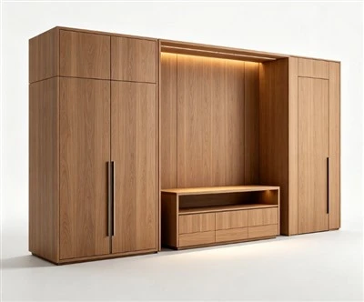 Individualūs viešbučio „Millwork“ baldai